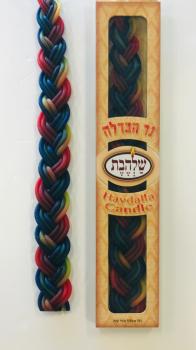 Multi Colored Havdallah Candle